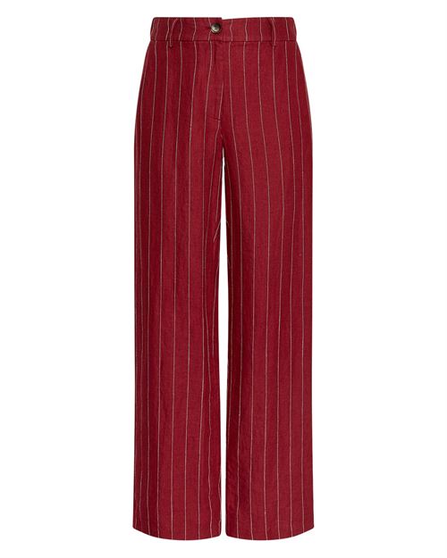 MSCH COPENHAGEN BUKSER, MSCHCLARITTE PANTS STP, RHUBARB